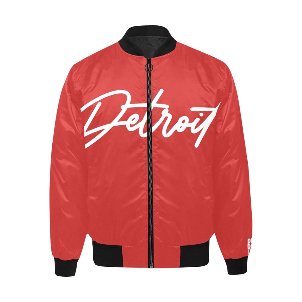 Image of Printed Detroit Bomber JacketS