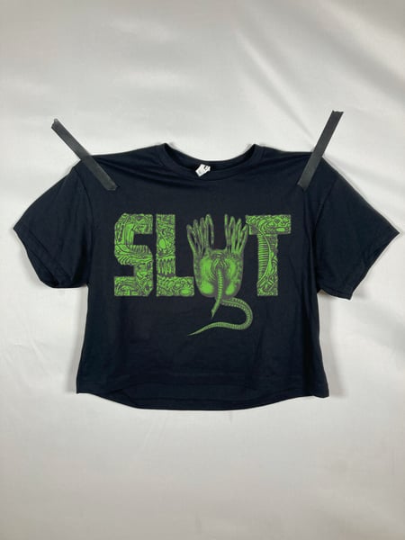 Image of ALIENSLUT - CROP / BLACK