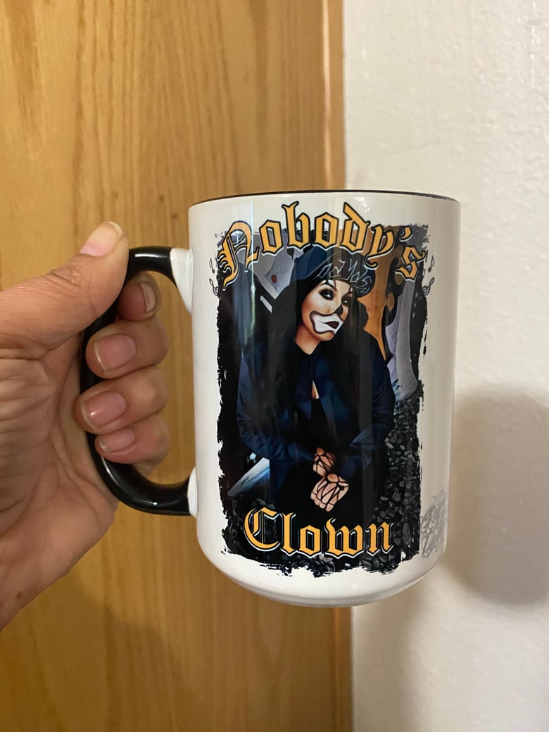 Image of Nobody’s Clown 15oz mug