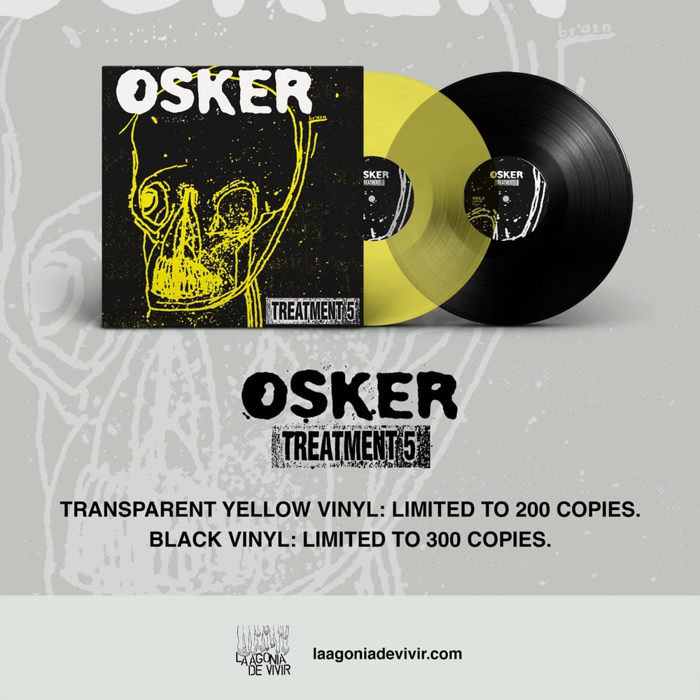 Image of LADV188 - OSKER "treatment 5" LP REISSUE