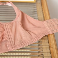 Image 5 of Women Lace Sport Bras Plus Size Bra Bralette Backless Lady Brassiere Vest Female Gather Shock-Proof 