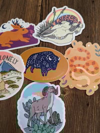 Image 3 of Way Out West sticker pack