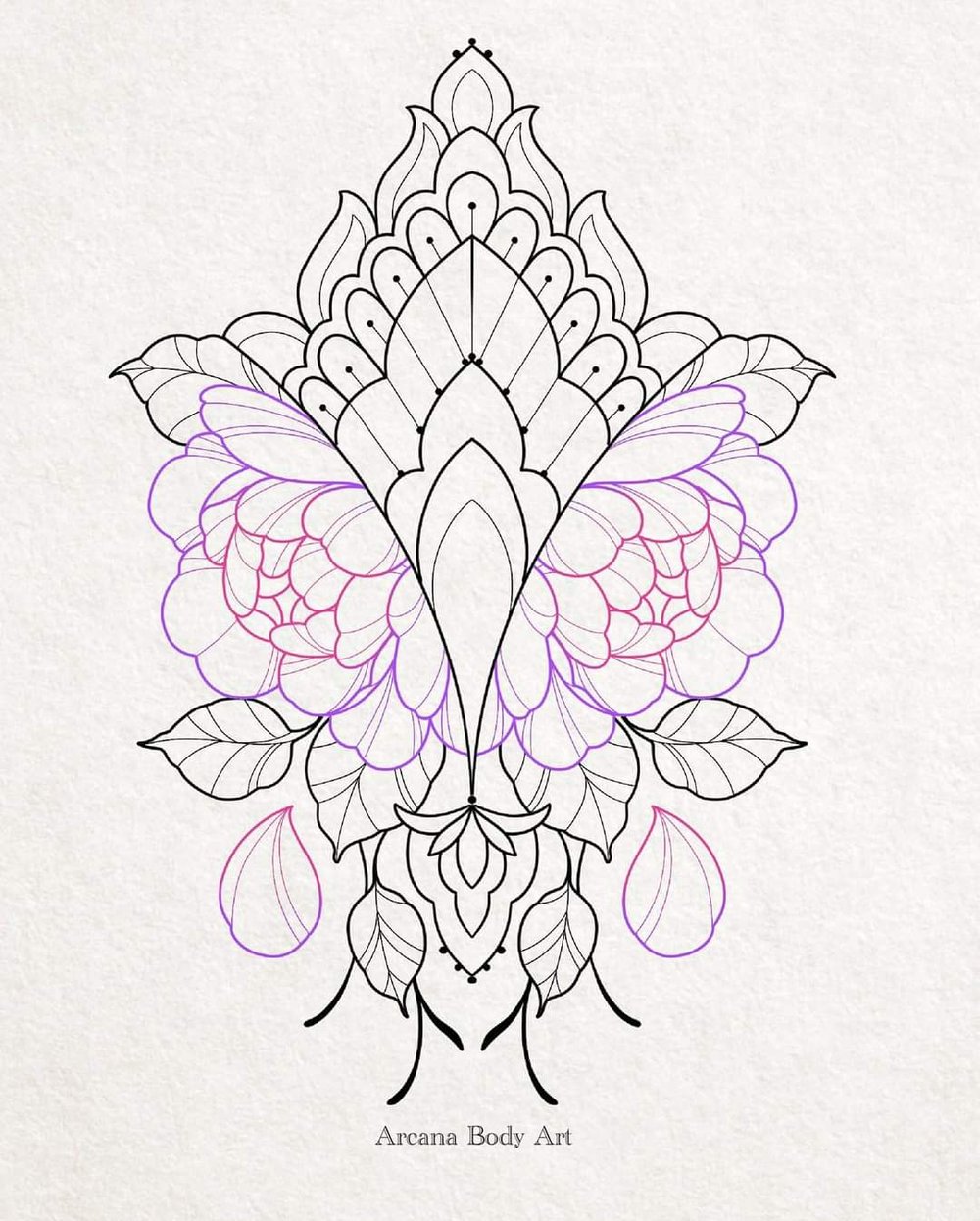 Image of Nebula Pivoine Ornement 1