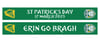 St Patricks Day commemorative Scarf