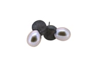 Image 2 of Fresh water pearl silver earrings