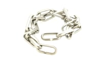 Image 2 of Interlinked sterling silver chain bracelet