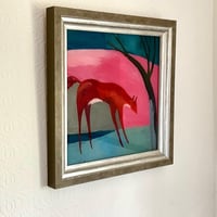 Image 2 of Fox with Blue Tree