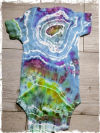 Image 2 of Geode Baby - Ice Dyed Onesie - Size 24 month