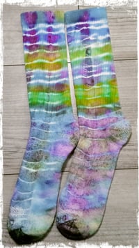 Good Vibrations - Ice Dyed Socks 