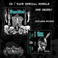 FROZEN BLOOD CD/TAPE Special bundle