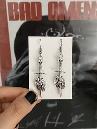 Image 1 of LOVE'S DEAD EARRINGS