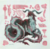 Sea Goat and Treasures  (Riso Print)