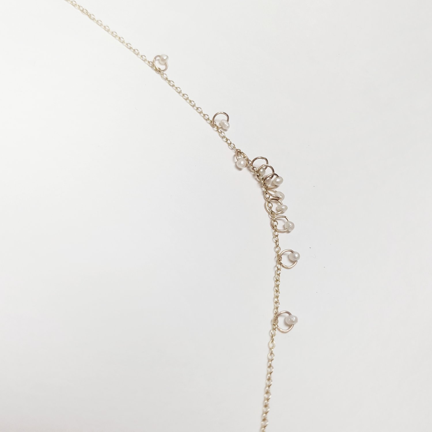 Image of LUCIOLES 11perles necklace