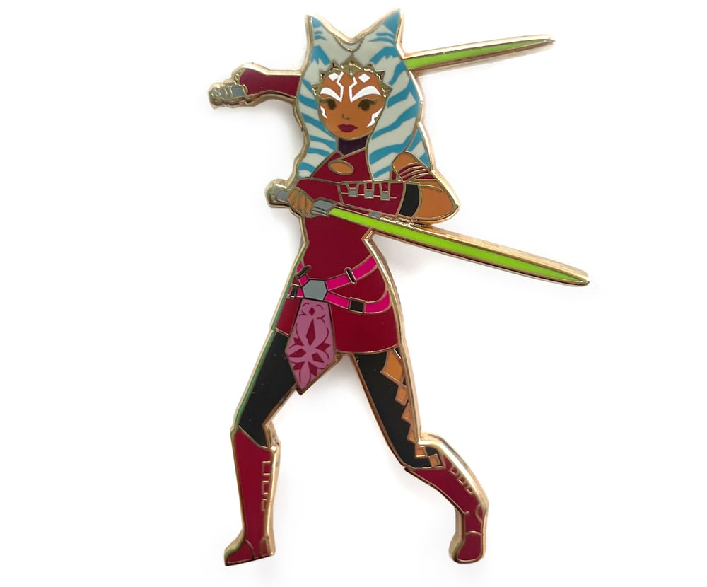 Image of Ahsoka Tano :Clone Wars: Enamel Pin