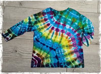 Image 1 of Good Vibrations - Ice Dyed T - Size 2T