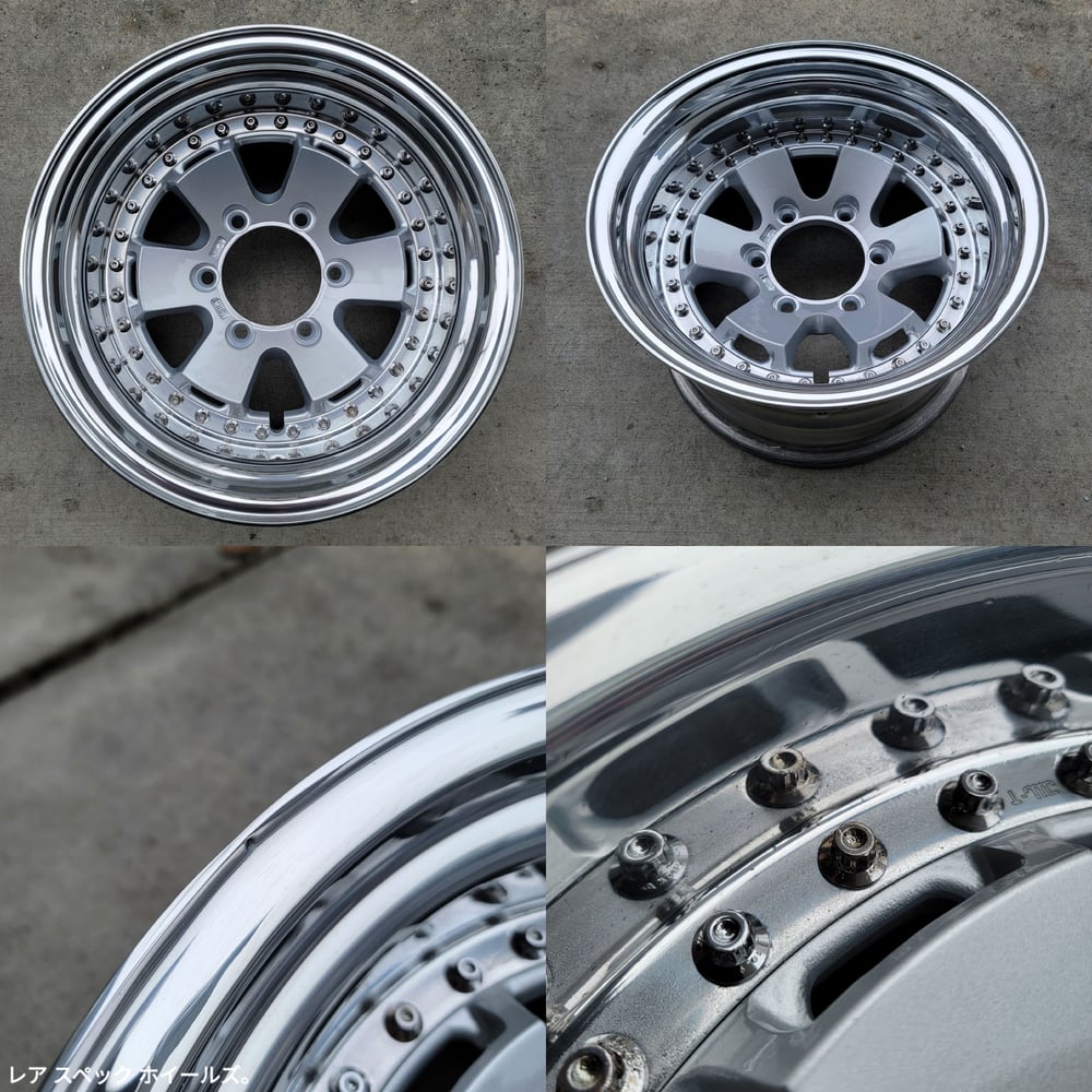 15x8.5 -20 Gash by Work 6x139.7