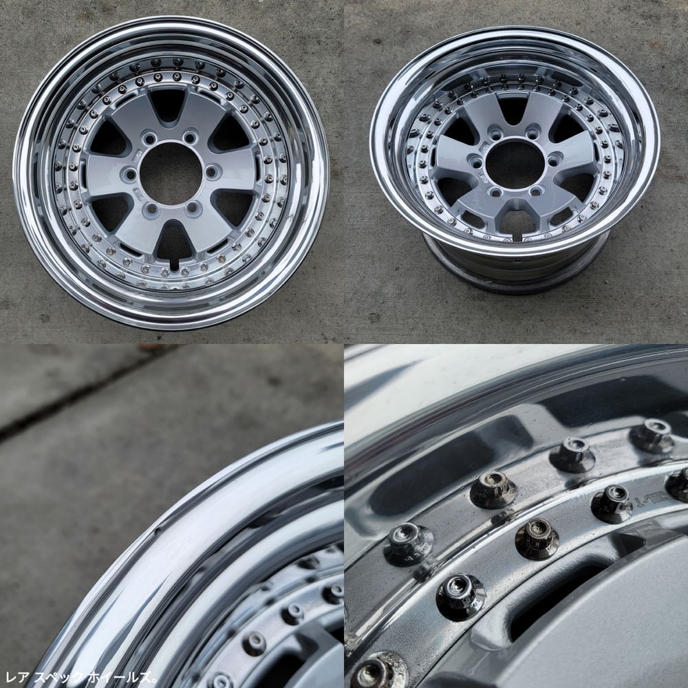 15x8.5 -20 Gash by Work 6x139.7 