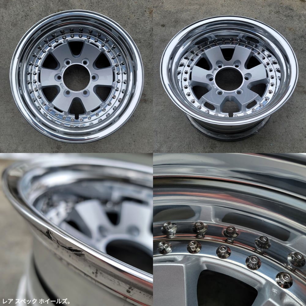 15x8.5 -20 Gash by Work 6x139.7 