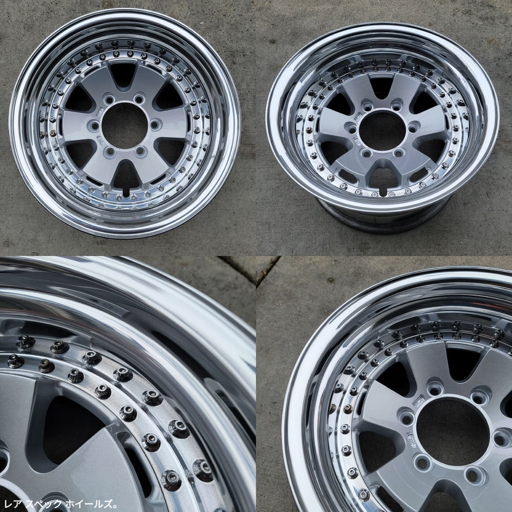 15x8.5 -20 Gash by Work 6x139.7 