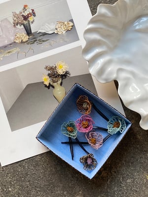 Delica Miyuki, Duracoat opaque dyed hydrangea,