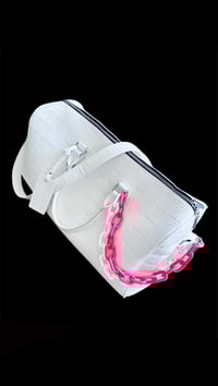 Image 1 of WHITE VACI OFFICIAL DUFFLE BAG