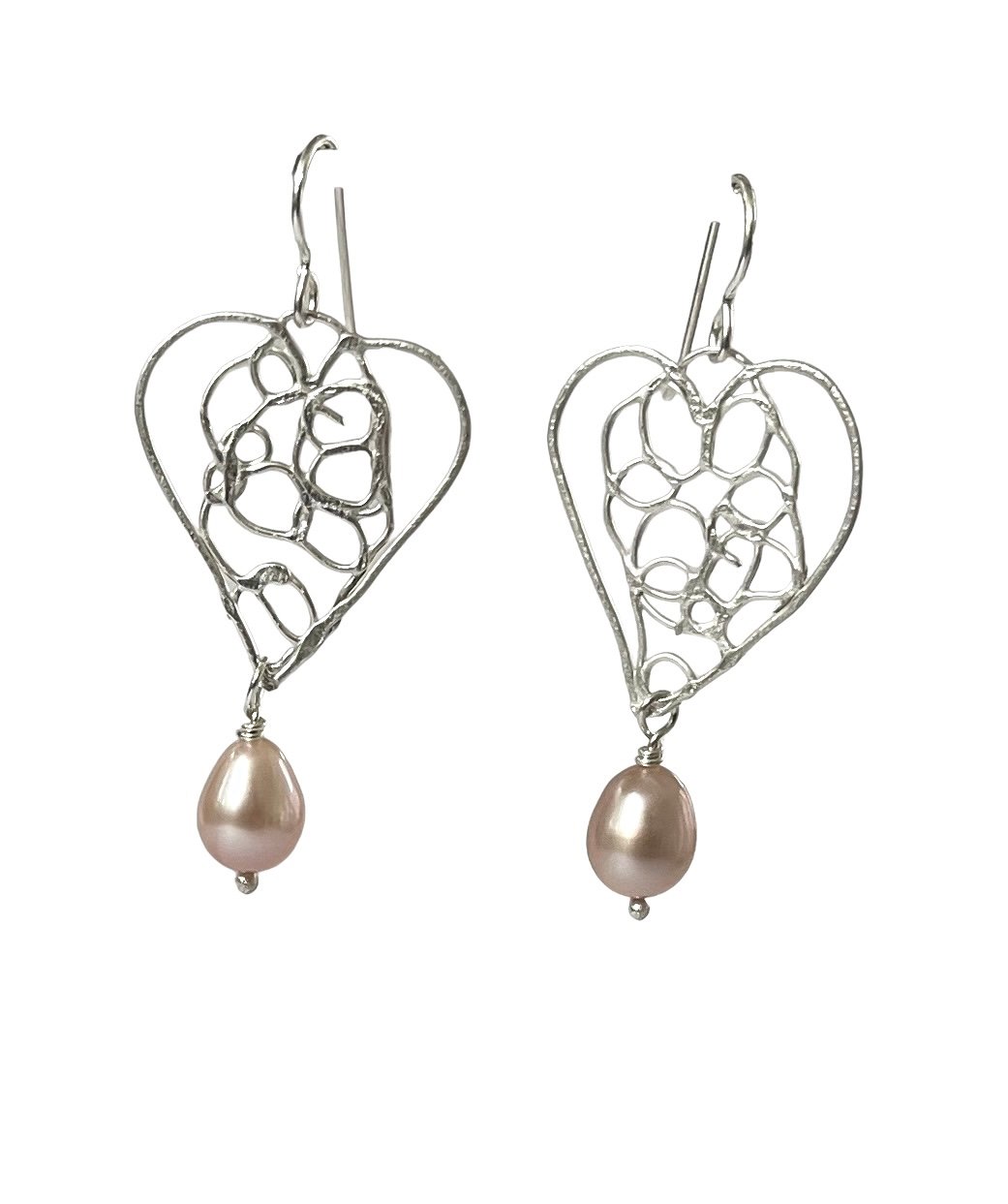 ピアス +ENGBROX+ silver925 deary heart earring EBEA24001 Amazon.com: 925 Sterling Silver 9mm Pink CZ Heart Stud