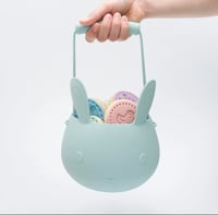 Image 1 of 20% OFF We Might Be Tiny Easter Bunny Basket Pistachio