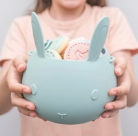 Image 4 of 20% OFF We Might Be Tiny Easter Bunny Basket Pistachio