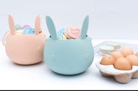 Image 3 of 20% OFF We Might Be Tiny Easter Bunny Basket Pistachio