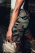 Camo Cargo Pocketed Shorts Image 2