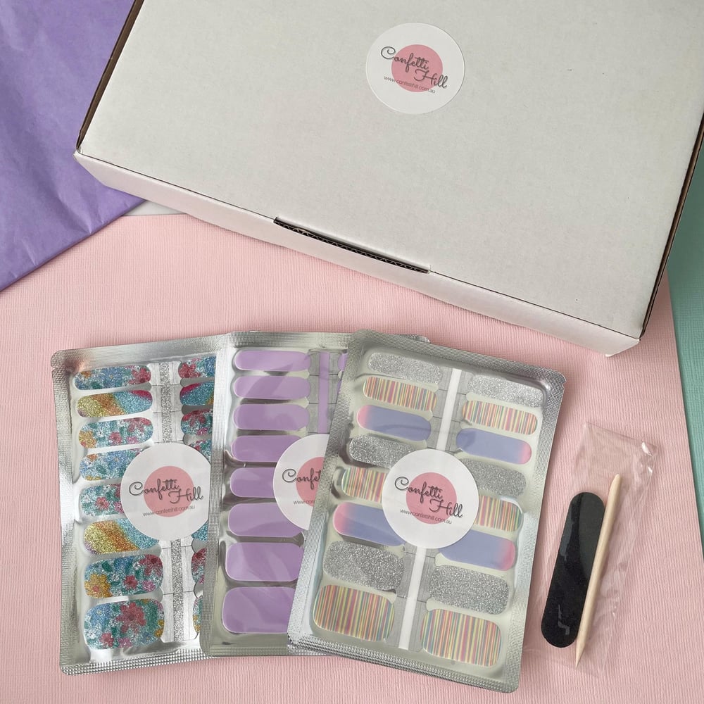 March Confetti Box