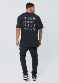 Image 2 of Drake - If Your Reading This Its Too Late T Shirt - Black