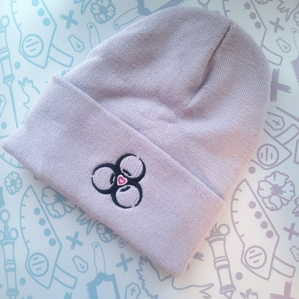 Image of Biohazard Acrylic Beanies