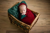 Image 2 of Newborn photo set christmas