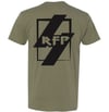 RFP Big Bolt logo tee Olive