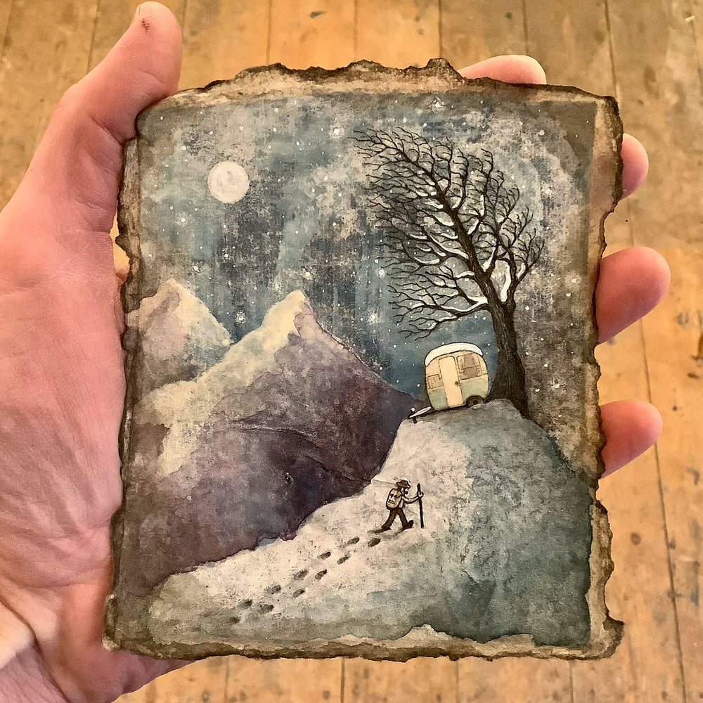 Image of Night in the Mountains