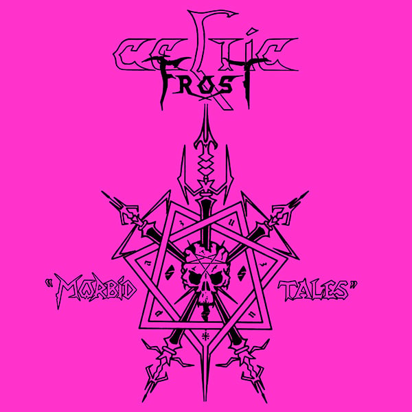 Image of Celtic Frost " Morbid Tales " Pink - Flag / Banner / Tapestry