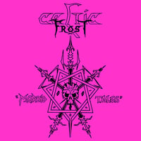Image 1 of Celtic Frost " Morbid Tales " Pink - Flag / Banner / Tapestry