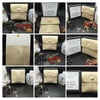 Gold Mesh Suede Rosary Pouch (pouch for coins, earrings, rings, necklaces, etc.)