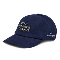 Image 6 of Give violence a chance Corduroy hat