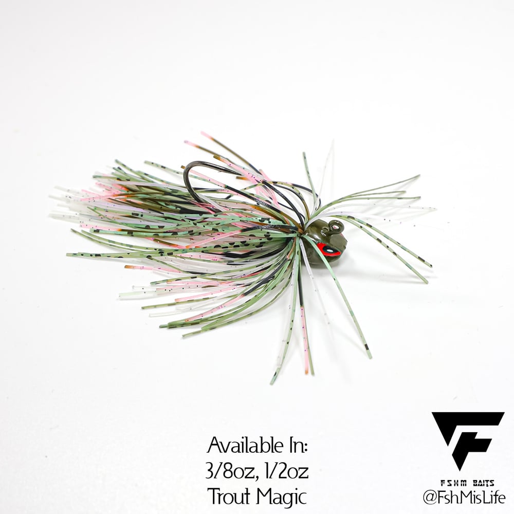 Fsh’M Big Daddy Swim Jigs (Weed Guards Optional)