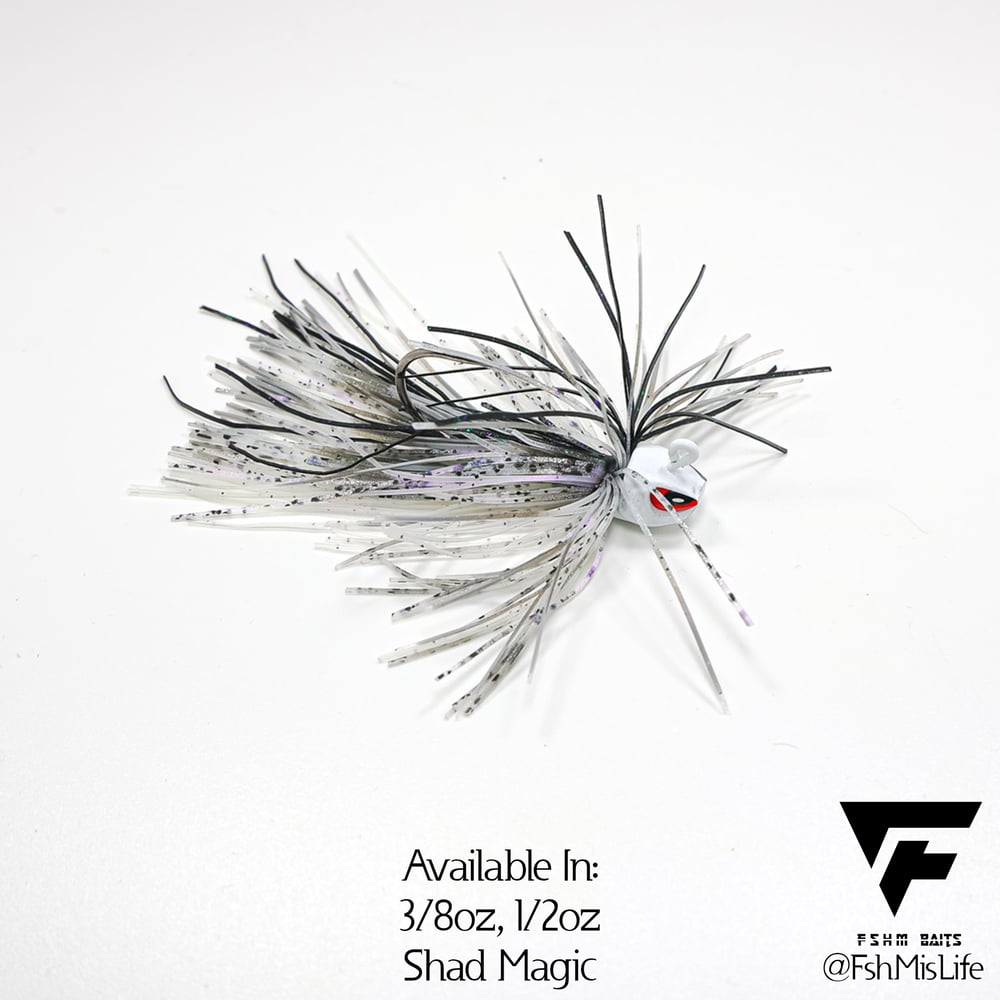 Fsh’M Big Daddy Swim Jigs (Weed Guards Optional)