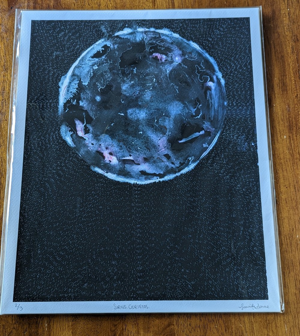 Sirius. Corietos. Archival Print. *Artists Proof*