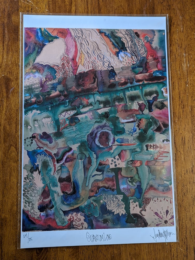 Image of Quantum Love. Inkjet Print. 24/25