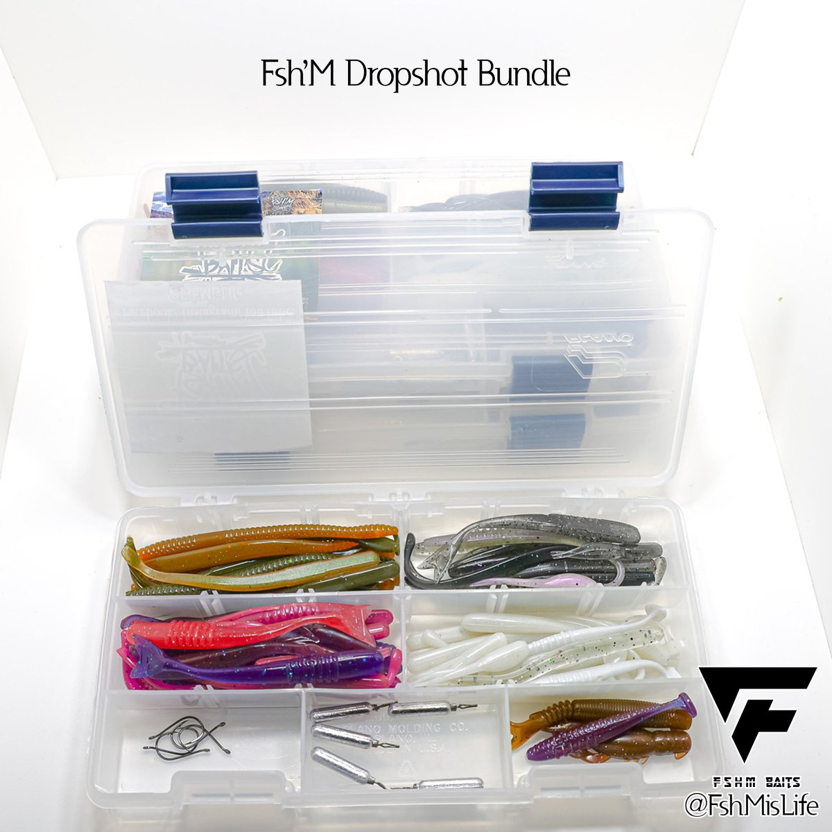 dropshot tackle box Laker Howell Drop Shot The innovative KastKing Bait Kapsule features a durable polypropylene molded shell that safeguards your baits and lures Everything for Drop Shotting |
