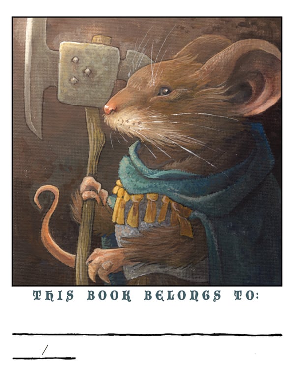 Image of Mouse Guard 2023 Bookplate