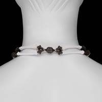 Image 3 of "Gian" Dog Vertebrae and Pelvic Bone Necklace