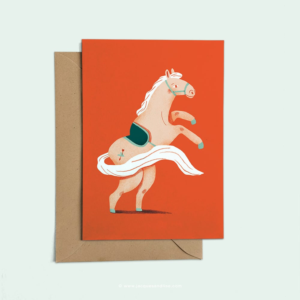 Image of Horse card