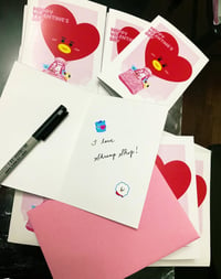 Image 3 of [VALENTINE] Card and Sticker Sheet