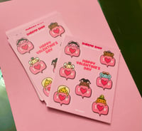 Image 2 of [VALENTINE] Card and Sticker Sheet